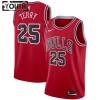 Dres Chicago Bulls Dalen Terry 25 Nike 2022-23 Icon Edition Crvena Swingman - Dječji